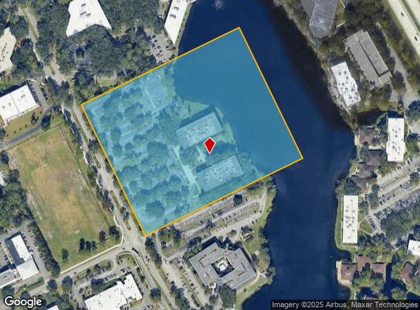  7775 Baymeadows Way, Jacksonville, FL Parcel Map