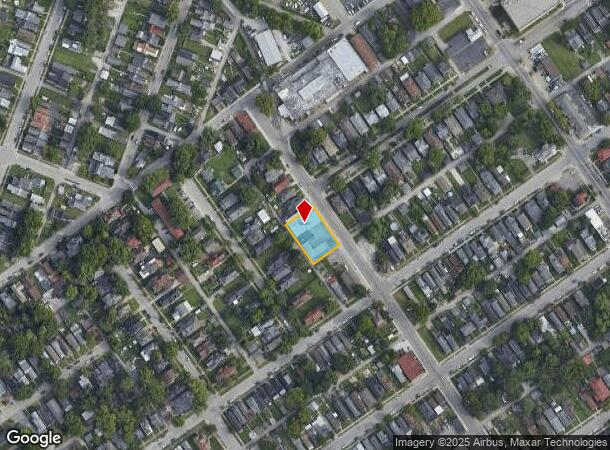  845 E 15Th St, New Albany, IN Parcel Map