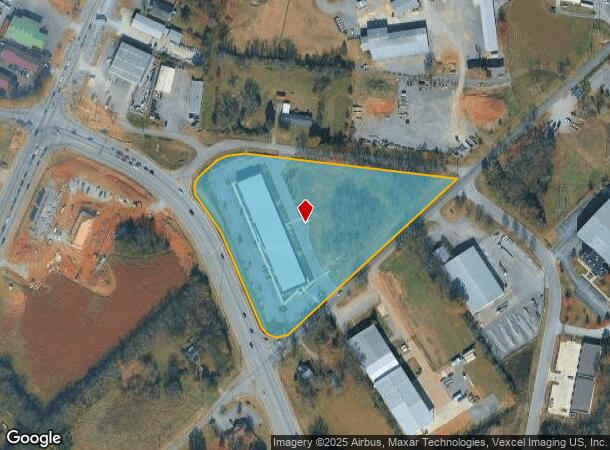  215 Middle Tennessee Blvd, Murfreesboro, TN Parcel Map