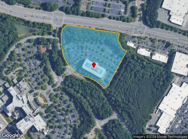  6300 Hospital Pkwy, Duluth, GA Parcel Map