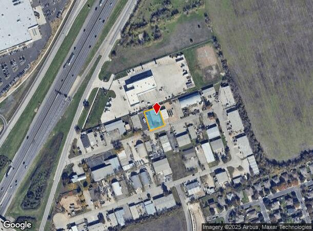 40211 Industrial Park Cir, Georgetown, TX Parcel Map