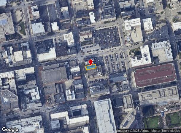  646 Main St, Cincinnati, OH Parcel Map