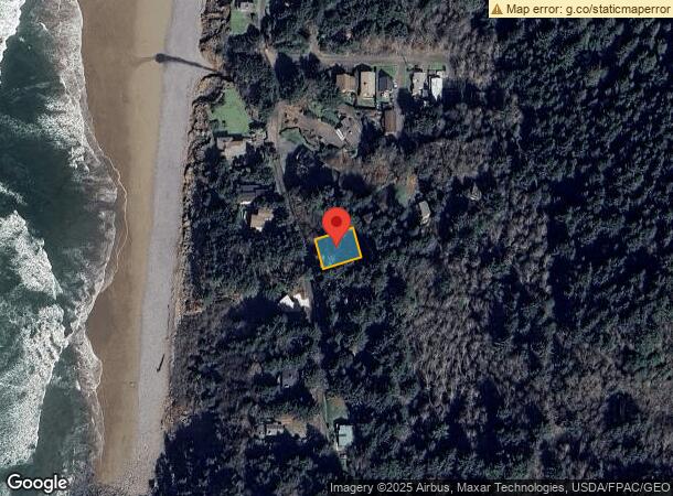  44805 Tide Ave, Arch Cape, OR Parcel Map