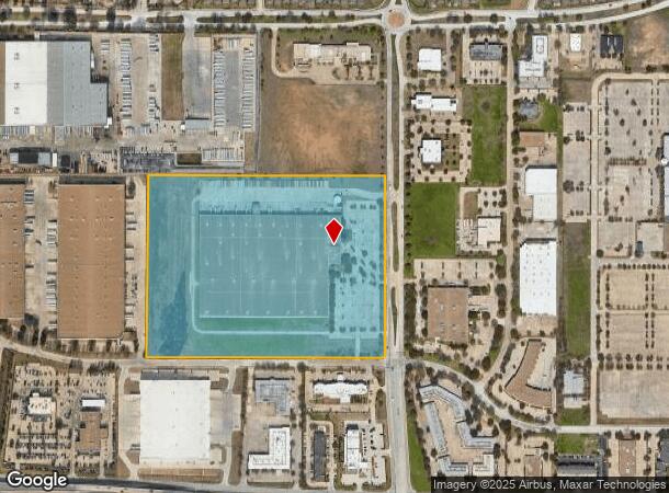  5401 N Riverside Dr, Fort Worth, TX Parcel Map