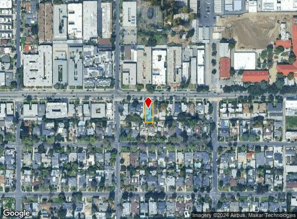  11840 Magnolia Blvd, Valley Village, CA Parcel Map