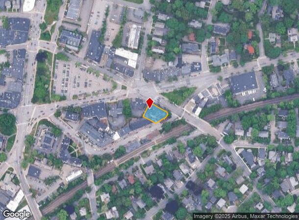 47 Langley Rd, Newton Center, MA Parcel Map