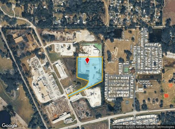  3946 Copeland Dr, Zephyrhills, FL Parcel Map