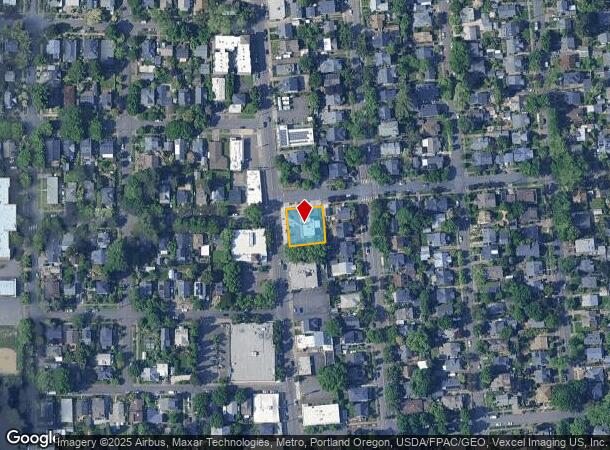 1610 Se Tolman St, Portland, OR Parcel Map