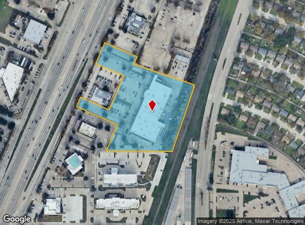  3404 N Central Expy, Plano, TX Parcel Map