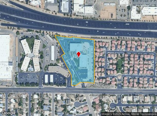  4101 Indian School Rd Ne, Albuquerque, NM Parcel Map