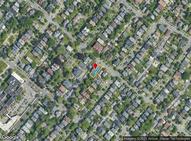  1122 Myrtle St, Scranton, PA Parcel Map