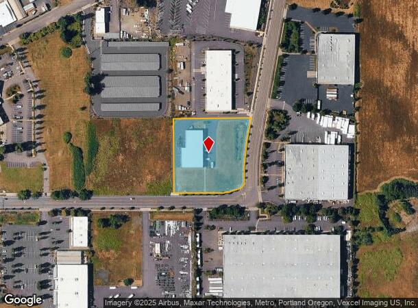  142 S Hazel Dell Way, Canby, OR Parcel Map