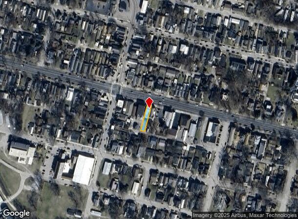 831 W Main St, Madison, IN Parcel Map