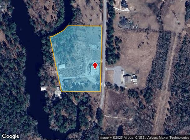 1289 Dead Lake Rd, Creola, AL Parcel Map