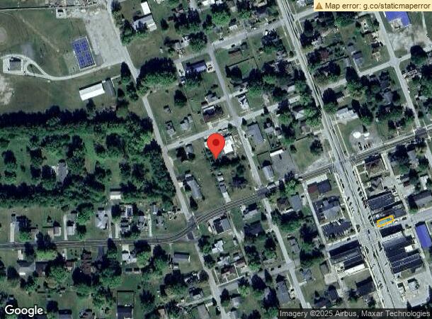  101 N Main St, Kirklin, IN Parcel Map