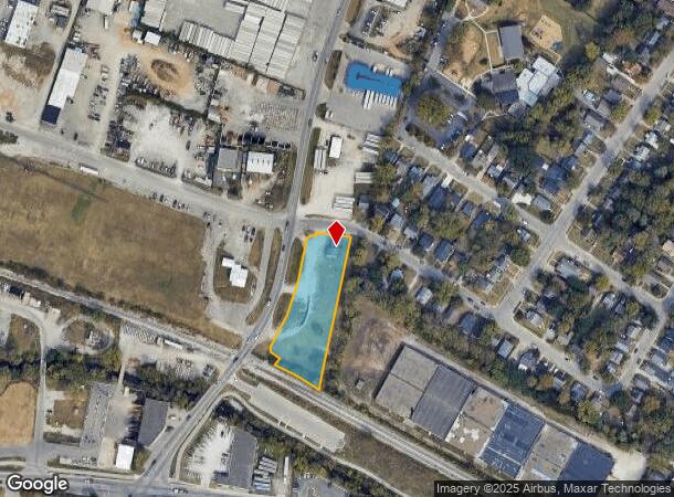  172 S Forbes Rd, Lexington, KY Parcel Map