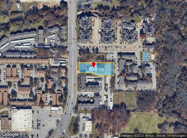  2015 S Cooper St, Arlington, TX Parcel Map