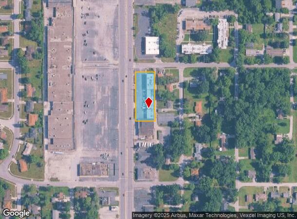  5401 Broadway, Merrillville, IN Parcel Map