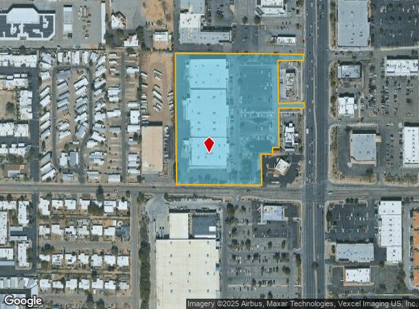  4215 N Oracle Rd, Tucson, AZ Parcel Map