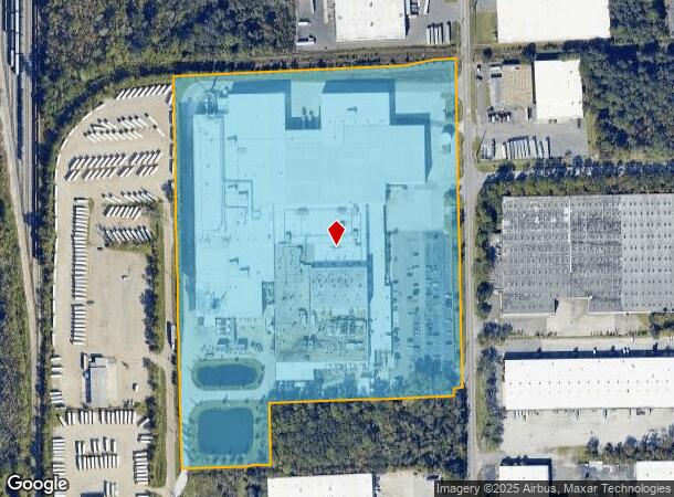  1100 Ellis Rd N, Jacksonville, FL Parcel Map