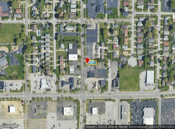  1903 Brown St, Akron, OH Parcel Map