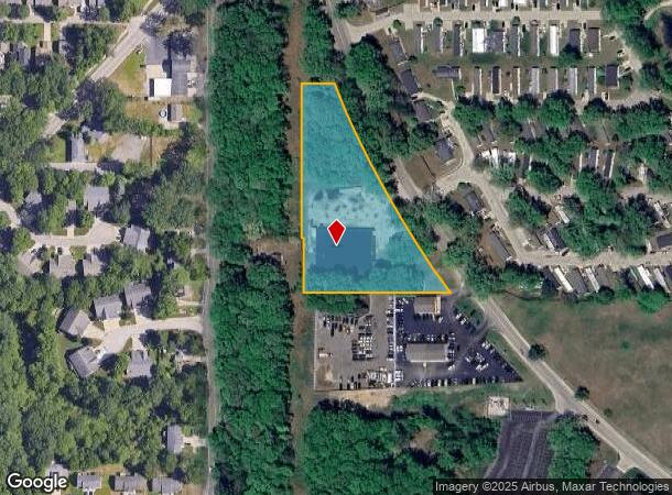 14680 Apple Dr, Fruitport, MI Parcel Map