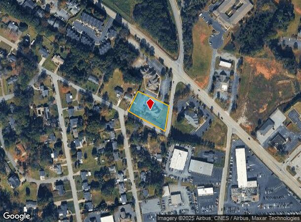  1830 Highland Dr, Greer, SC Parcel Map