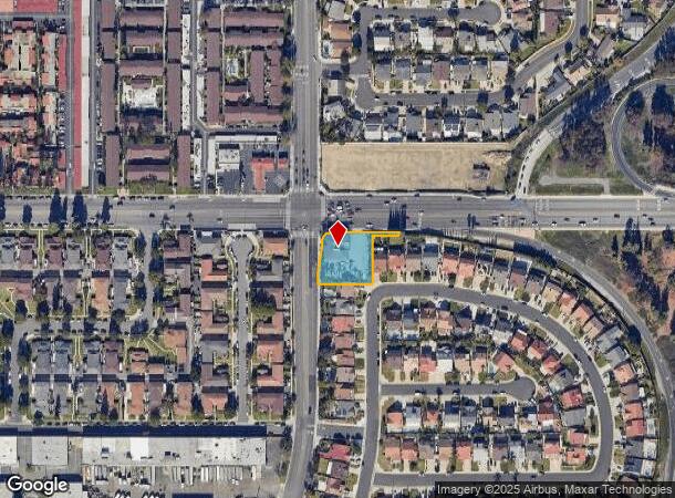  2500 E Ball Rd, Anaheim, CA Parcel Map