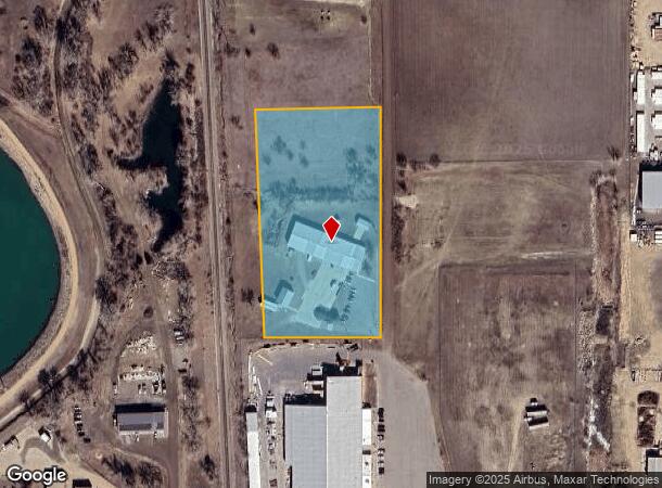 2319 Clayton Pl, Berthoud, CO Parcel Map