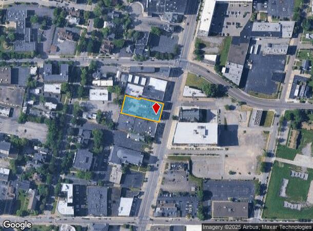 1106 Main St, Buffalo, NY Parcel Map