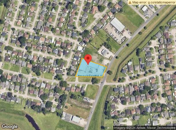  3176 Barataria Blvd, Marrero, LA Parcel Map