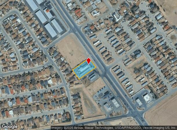  10470 N Loop Dr, Socorro, TX Parcel Map