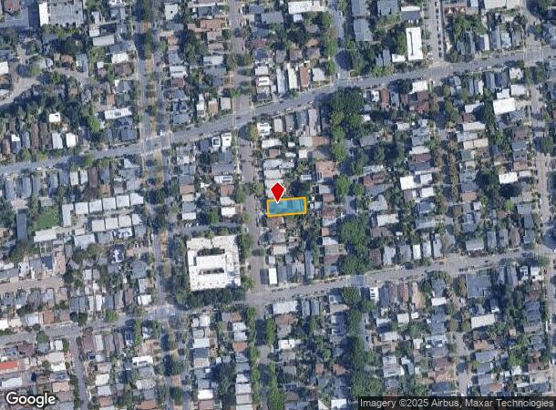  2225 Spaulding Ave, Berkeley, CA Parcel Map