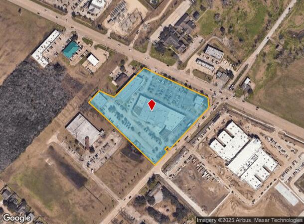  2540 Broadway St, Pearland, TX Parcel Map