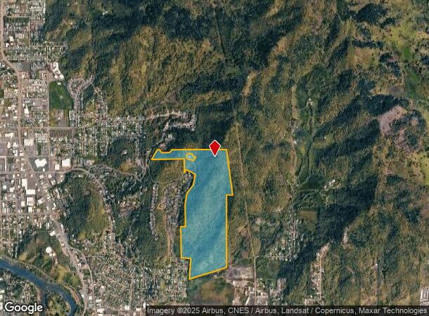  0 Ne Lincoln St, Roseburg, OR Parcel Map