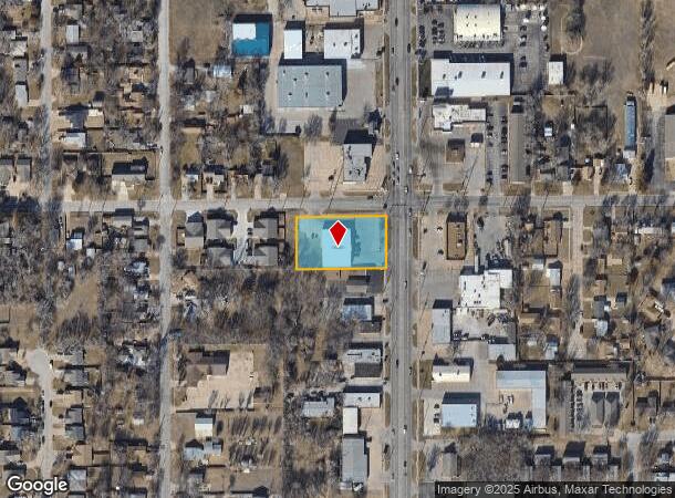  245 N West St, Wichita, KS Parcel Map