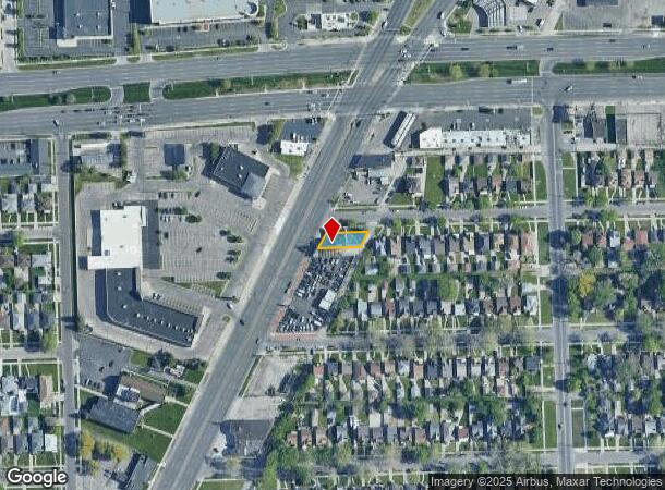  15400 Gratiot Ave, Detroit, MI Parcel Map