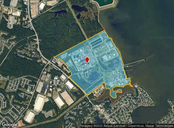  1000 Brandon Shores Rd, Curtis Bay, MD Parcel Map