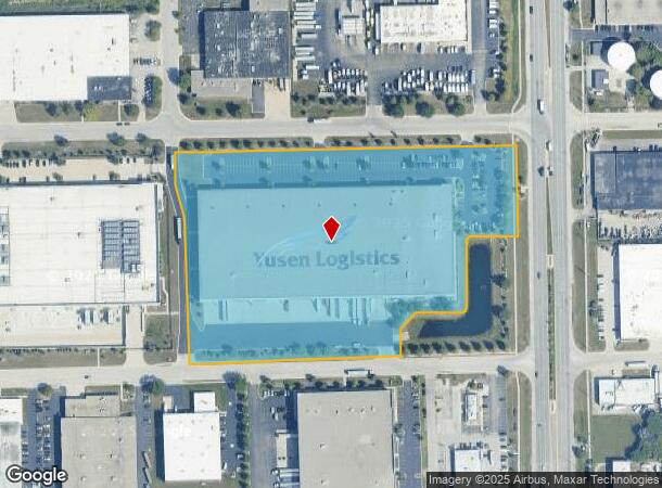  1350 Busse Rd, Elk Grove Village, IL Parcel Map