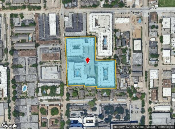  3131 Timmons Ln, Houston, TX Parcel Map