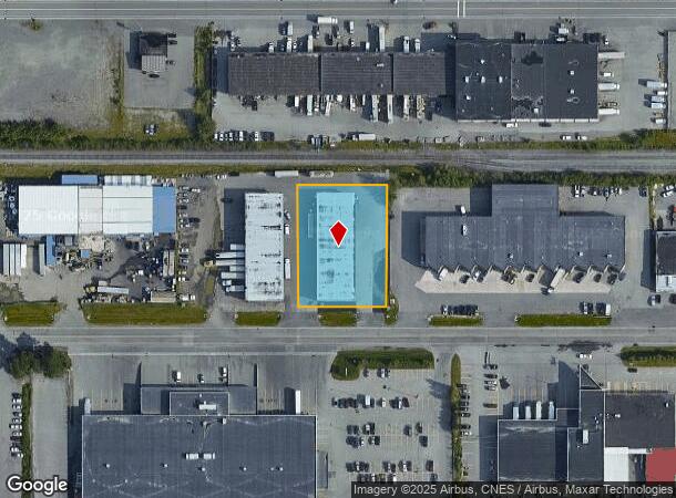 4025 W Old International Airport Rd, Anchorage, AK Parcel Map