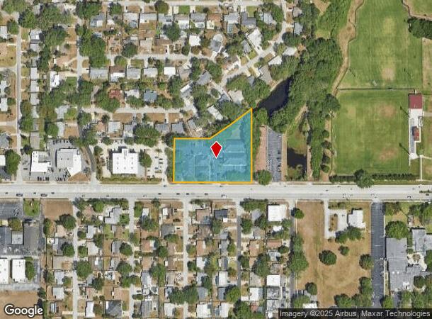  2352 Drew St, Clearwater, FL Parcel Map