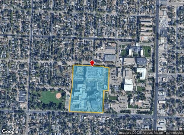  1400 E Boulder St, Colorado Springs, CO Parcel Map