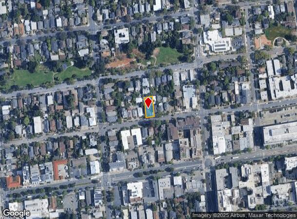  1823 Berkeley Way, Berkeley, CA Parcel Map