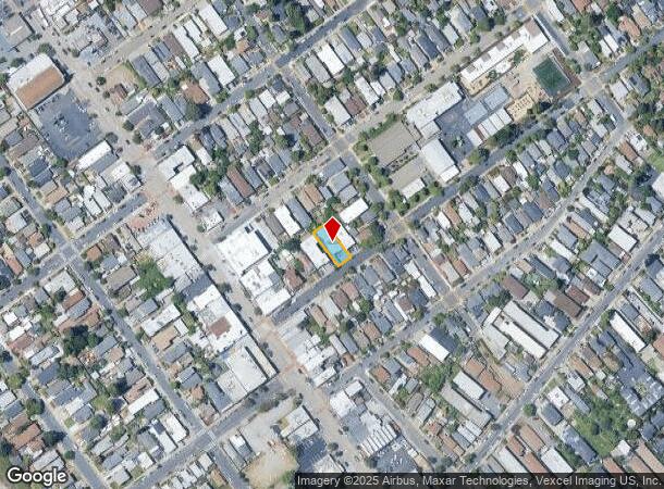  3639 Patterson Ave, Oakland, CA Parcel Map