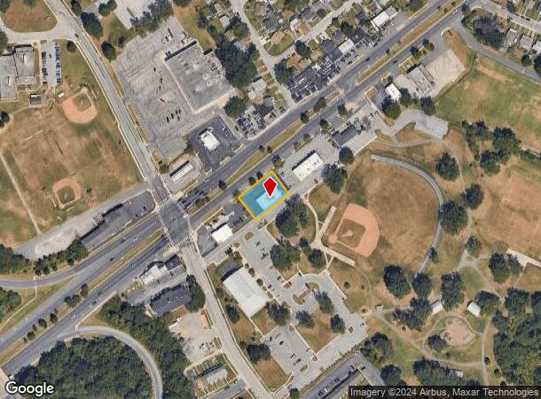  1607 Eastern Blvd, Essex, MD Parcel Map