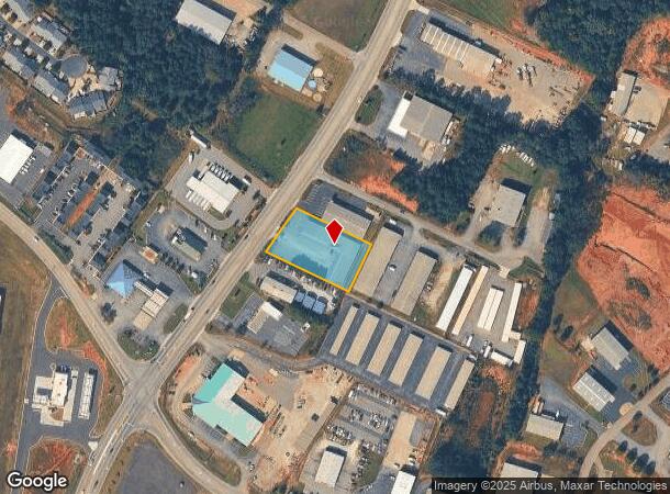  1716 Pearman Dairy Rd, Anderson, SC Parcel Map