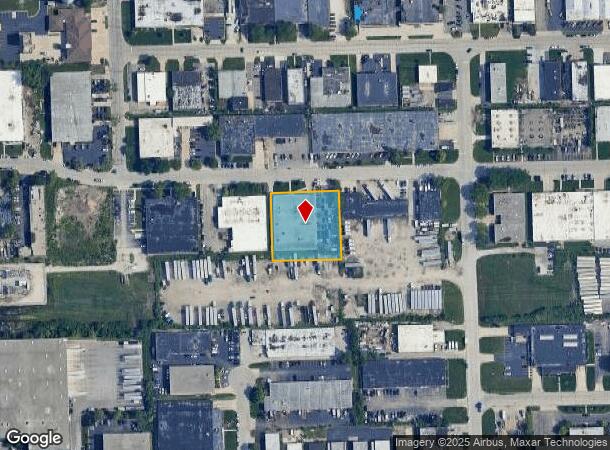  445 W Factory Rd, Addison, IL Parcel Map