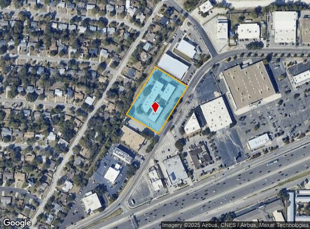  2929 Mossrock, San Antonio, TX Parcel Map