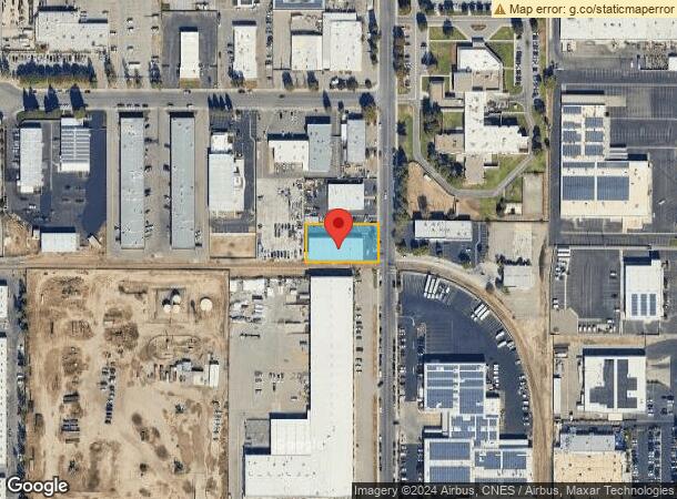  4551 Grissom St, Bakersfield, CA Parcel Map